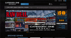 Desktop Screenshot of categoryonegames.com