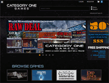 Tablet Screenshot of categoryonegames.com